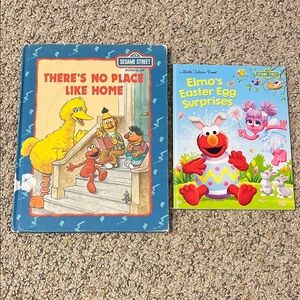 🍀6/$20 Sesame Street Book Set - Blue and Multicolor